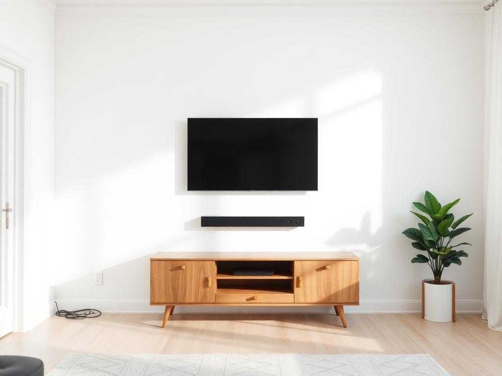 TV Mounting project by Dustin Daman Handyman Services